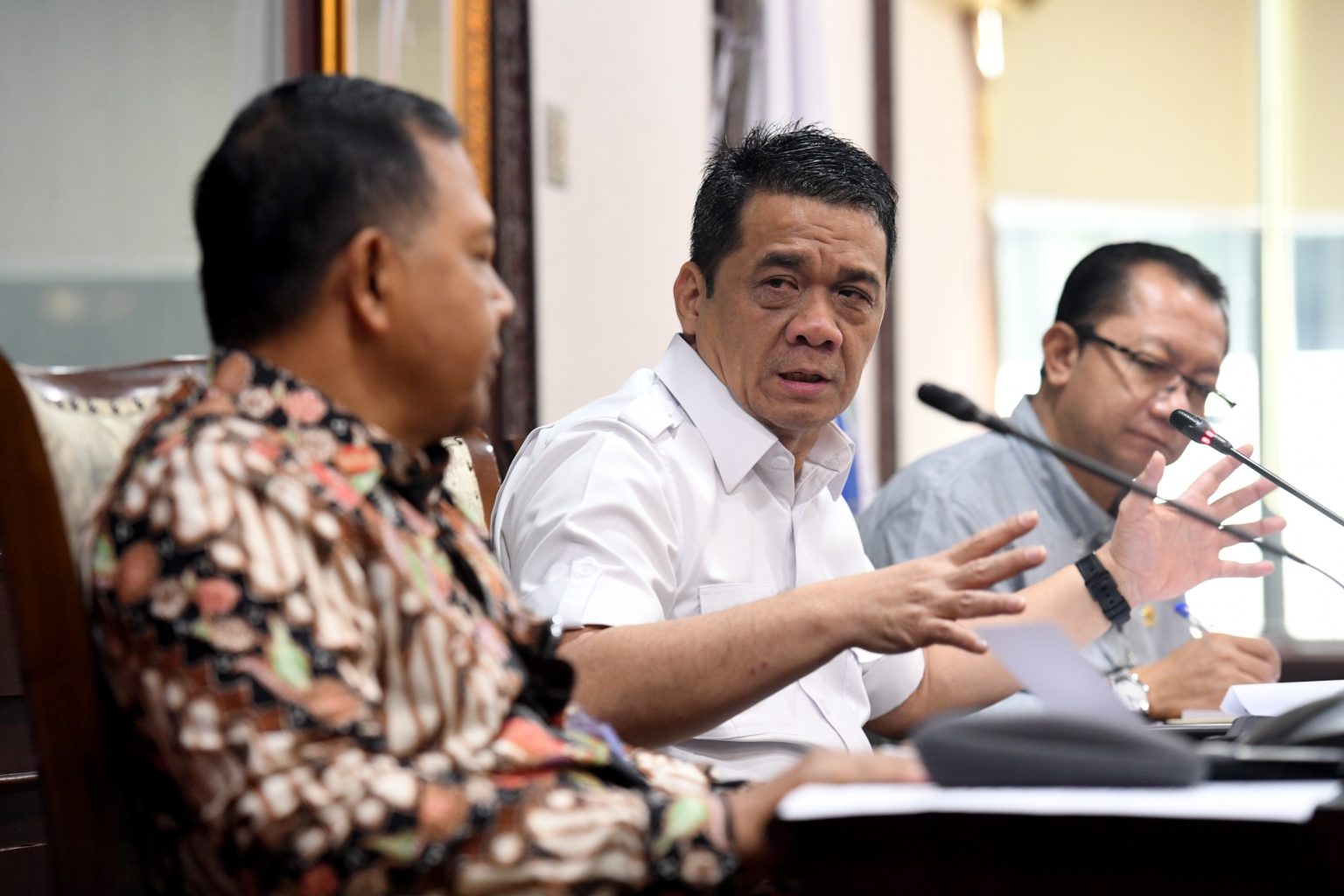 Wakil Menteri Desa dan Pembangunan Daerah Tertinggal (Wamendes PDT) Ahmad Riza Patria (dok: Humas Polri)